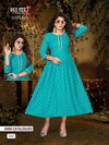 Ranjna By Dee Cee Rayon Printed Anarkali Kurtis Wholesale Shop In Surat